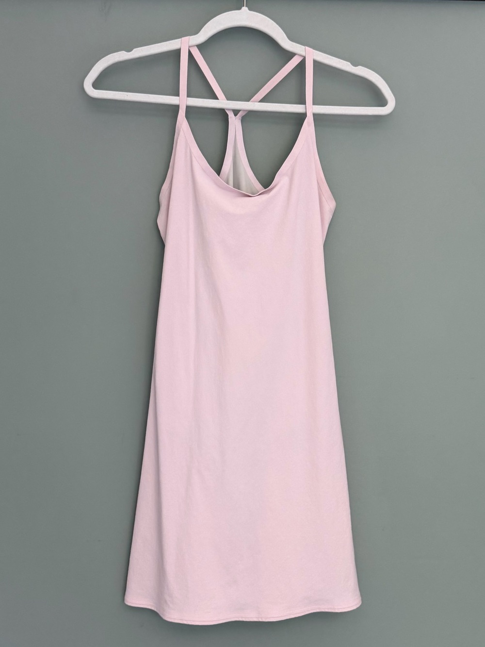 Outdoor Voices Light Pink Spaghetti Strap Athletic Tennis Mini Dress - Picture 1 of 14
